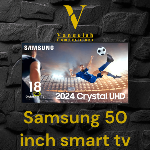 50 INCH SAMSUNG 4K SMART TV