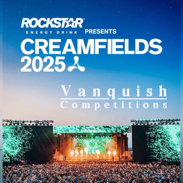 Creamfields 2 day camping tickets for 2 people plus £500 in cash instant wins