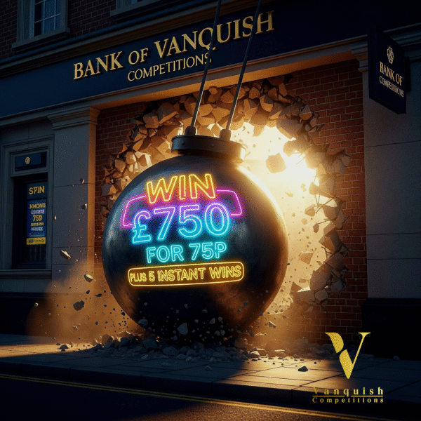 £750 tax free cash plus 5 instant wins for just 75p