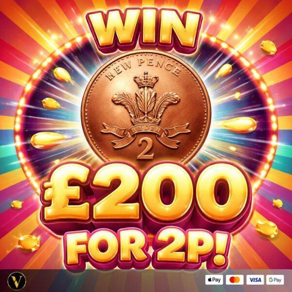 WIN £200 FOR JUST 2P - 24/3/26