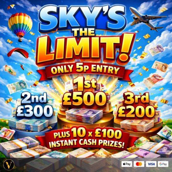 3 WINNERS, REACH FOR THE SKY - PLUS CASH INSTANT WINS