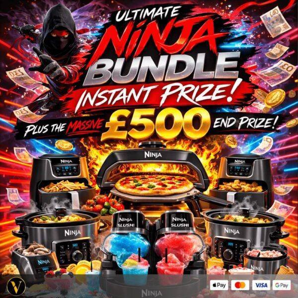 NINJA BUNDLE PLUS £500 END PRIZE